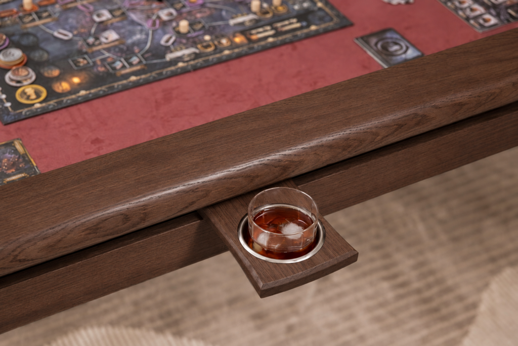 Large Cup Holder Oak Stained