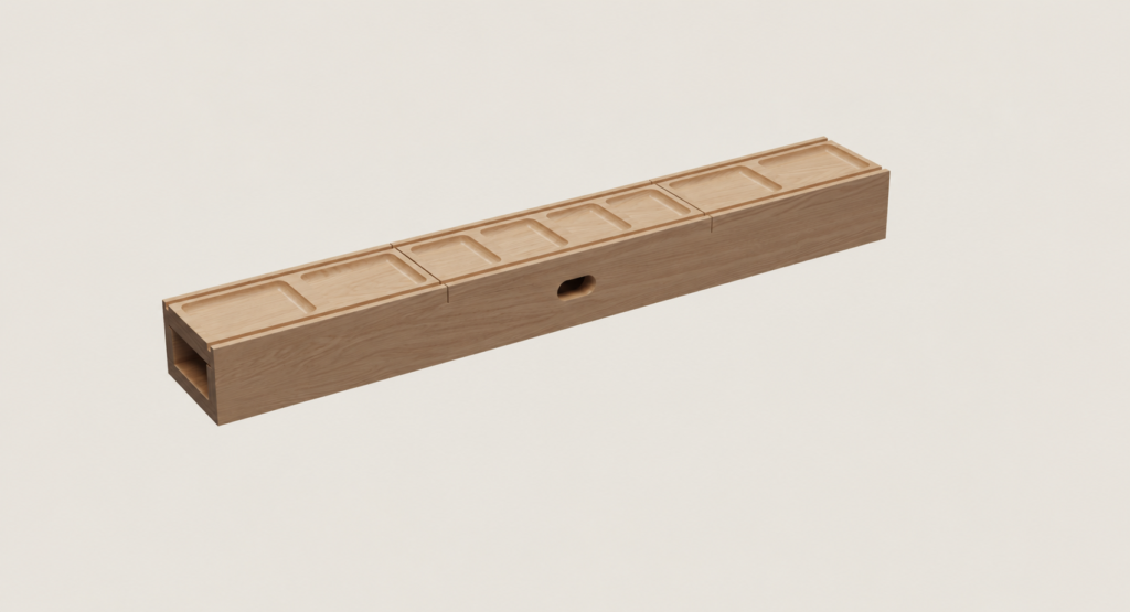 Leaf Guard -  Guardian Table - Large Natural Oak