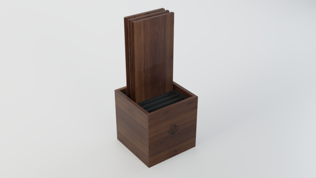 Leaf Storage Box - Espresso