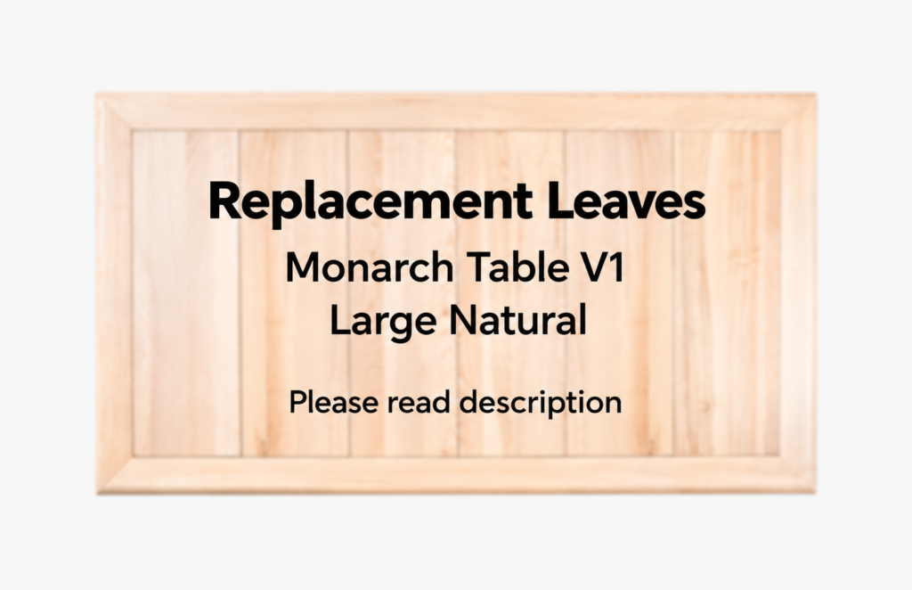 Replacement Leaves – Monarch V1 Natural Ash – Large Size